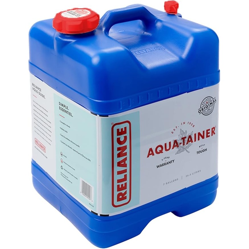 Water Container 7l Reliance Products Aqua-Tainer 7 Gallon Rigid Water Container - Premium ...